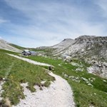 Die letzten Meter zur Puezhütte