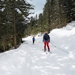 Die Wanderung zur Welschellener Alm ist auch bei Tourengehern beliebt