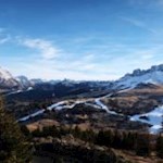 Die Seiser Alm wartet im Winter mit zahlreichen Abfahrtspisten auf