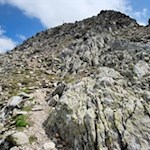 Der letzte Anstieg auf die Riepenspitze