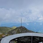 Die Königsangerspitze, einer der aussichtsreichsten Gipfel der Sarntaler Alpen