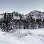 Die Wanderung auf die Plätzwiese beginnt in Schluderbach