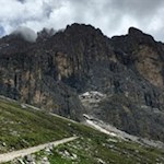 Am Fuße des Rosengarten zur Kölner Hütte