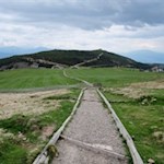 Vom Unterhornhaus führt der Weg Nr. 1 auf das Rittner Horn