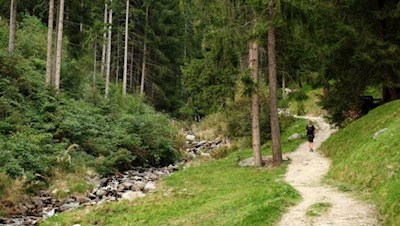 Auf sanft ansteigenden Pfaden zu den alten Mühlen