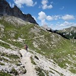 Panoramaweg am Fuße des Gaislmassivs 