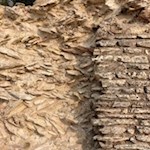 The Romans used different techniques to build walls