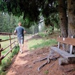 Von der Maiser Alm folgen wir dem Wanderweg Nr. 17