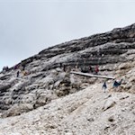 Auf und um den Piz Boe tummeln sich zumeist zahlreiche Wanderer