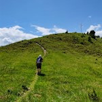 Auf dem kreuzgeschmückten Furtschellen