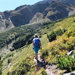 Über die abgeschiedenen Hänge auf die Liffelspitze