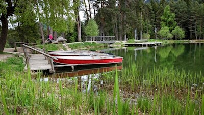 Bootsverleih am Völser Weiher