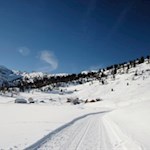 Die Lavarellahütte ist in eine bezaubernde Landschaft gebettet