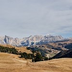 Kreuzkofelgruppe, Lagazuoi und Settsass im Hintergrund