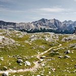 Auf dem aussichtsreichen Weg Nr. 15 zur Gardenacia Hütte
