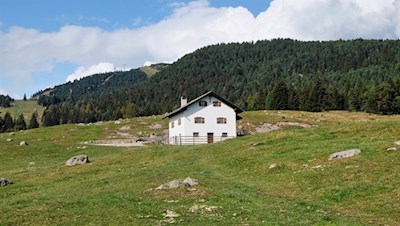 Saltnerhütte am Fuße des Rittner Horn