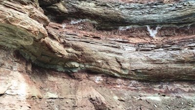 Ein Spiegel der Erdgeschichte, die Bletterbachschlucht