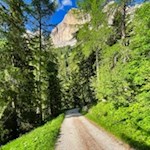 Abstieg von der Masarè Hütte zum Kaiserstein