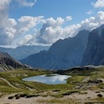 Die Bödenseen nahe der Drei-Zinnen-Hütte
