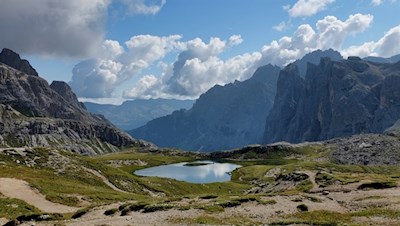 Die Bödenseen nahe der Drei-Zinnen-Hütte