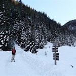 Rodelwanderung zur Stumpfalm