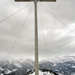 Gipfelkreuz des Col da Lech