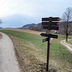 Der Völser Rundweg ist gut ausgeschildert