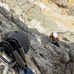 Klettersteig auf den Plattkofel
