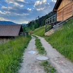 Auf dem Rückweg nach Tiers