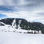 Vor uns erhebt sich der Puflatsch