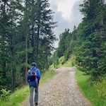 Im angenehmen Anstieg zur Rossalm