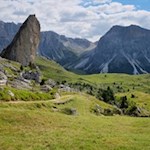 Die bizarren Pieralongia Felsen