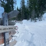 Die Wanderung von Obereggen zum Karersee ist gut ausgeschildert