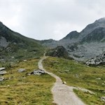 Im sanften Anstieg zur Chemnitzer Hütte