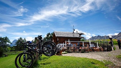 Spitzbühlhütte auf der Seiser Alm