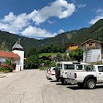 Parkplatz nahe der Feuerwehrhalle