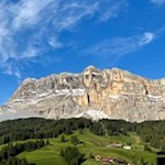 Unser Blick schweift zum Heiligkreuzkofel