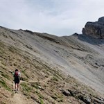 In Richtung Col dala Pieres