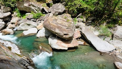 Die klaren Wasser der Passer