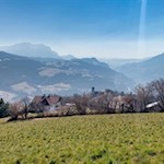 Auf dem Rückweg nach Verdings öffnen sich malerische Ausblicke