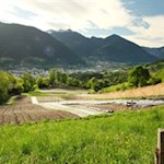 Blick auf die Bischofsstadt Brixen