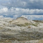 Die Puezhochfläche ähnelt einer Mondlandschaft