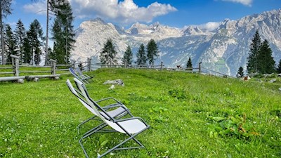 Vista spettacolare dalla Malga Maraia