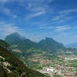 Aussicht Richtung Arco in der 'Busa'