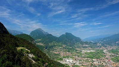 Aussicht Richtung Arco in der 'Busa'