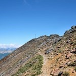 Die letzten Anstiegsmeter auf das Plankenhorn