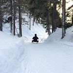 Rodelbahn von der Kaserill Alm