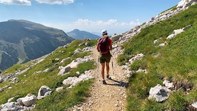 Wanderung Rifugio Torre di Pisa von Predazzo
