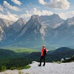 Ausblick vom Panoramapunkt Col de Varda