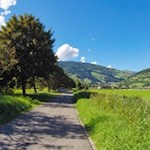 Vor uns präsentiert sich das Fuggerstädtchen Sterzing